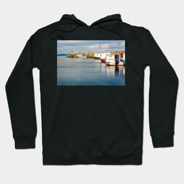 Fishing Boats at Feltzen South Hoodie by kenmo